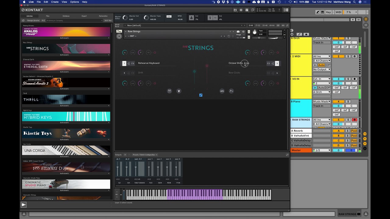 Sudden Audio - Raw Strings Demo
