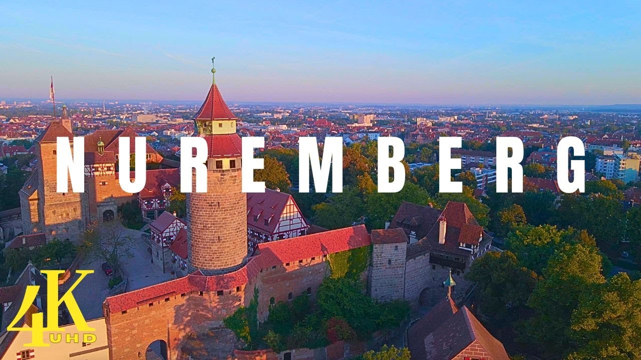 Nuremberg , Germany 🇩🇪 4K UHD | Drone Footage