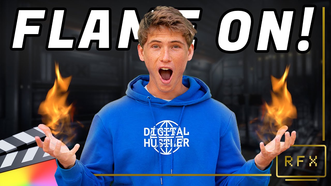 Эффект огненных рук ЧЕЛОВЕКА-ФАКЕЛА | Урок по Final Cut Pro X