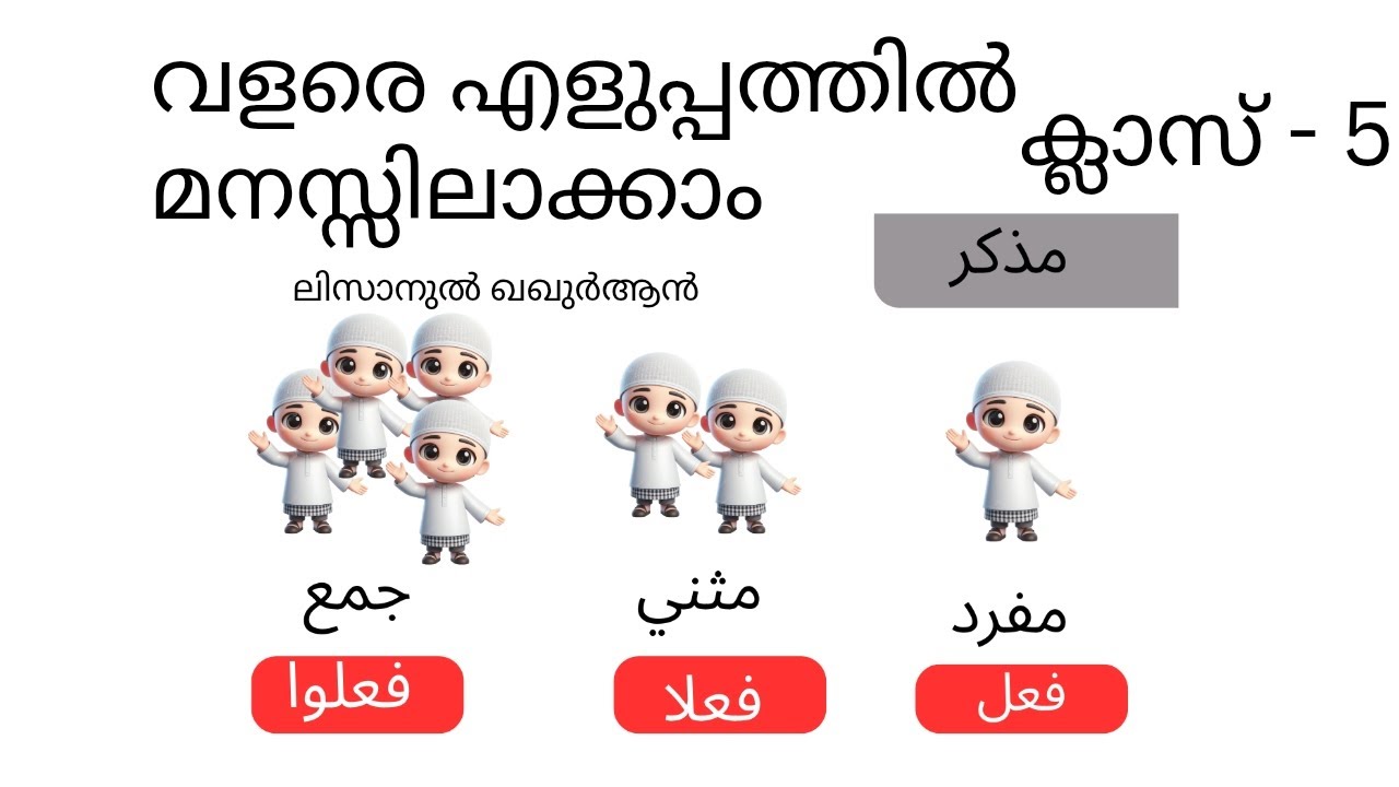 ക്ലാസ് -5 ലിസാൻ വളരെ എളുപ്പത്തിൽ മനസ്സിലാക്കാം #skimvb #lisanulquran #samatha#onlinemadrasa#madrasa