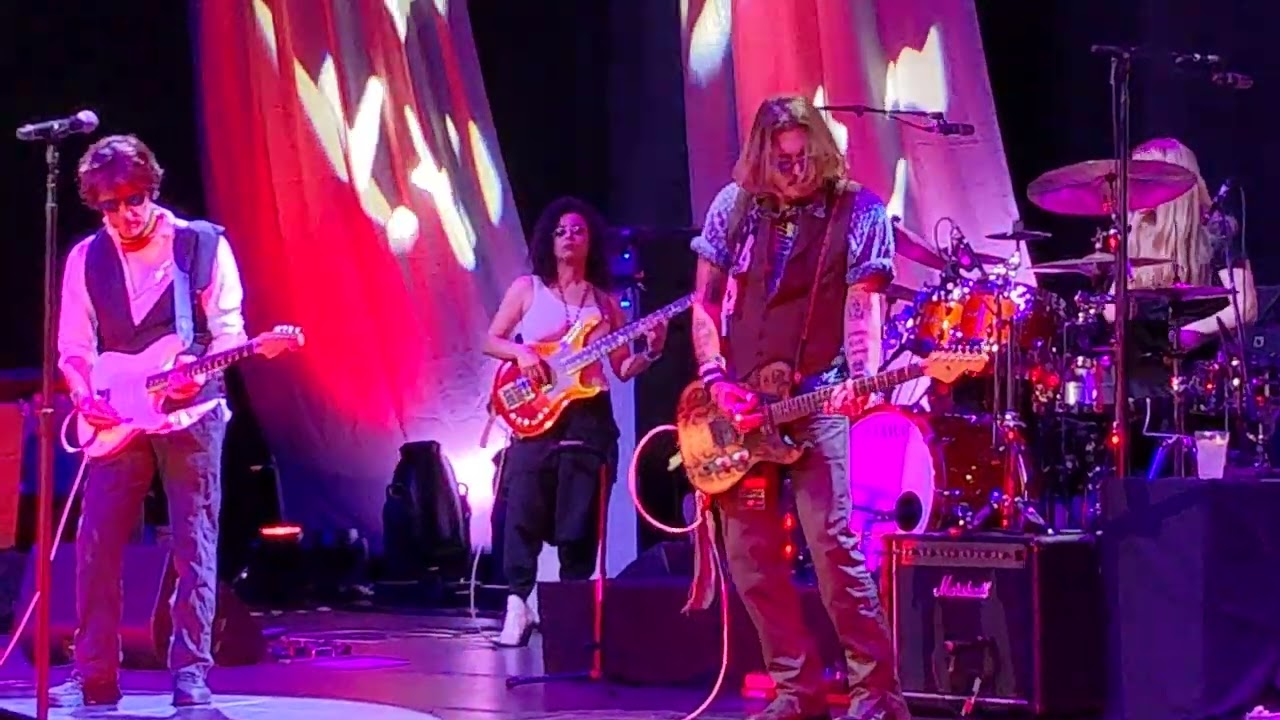 Jeff Beck and Johnny Depp - What's Going On - Live York 2022 [4K]
