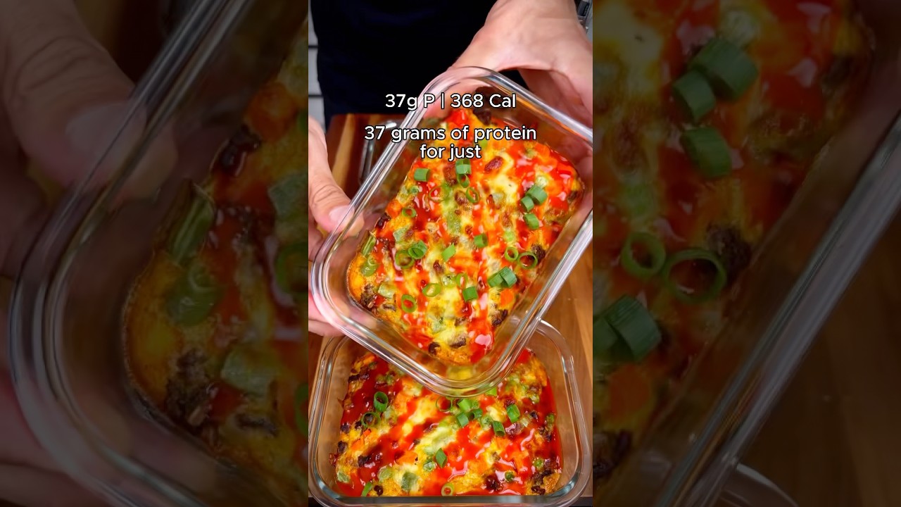 High-Protein Breakfast Casserole 🔽