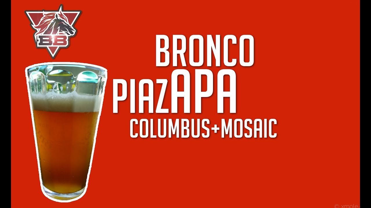 Bronco Receita: PiazAPA Columbus+Mosaic