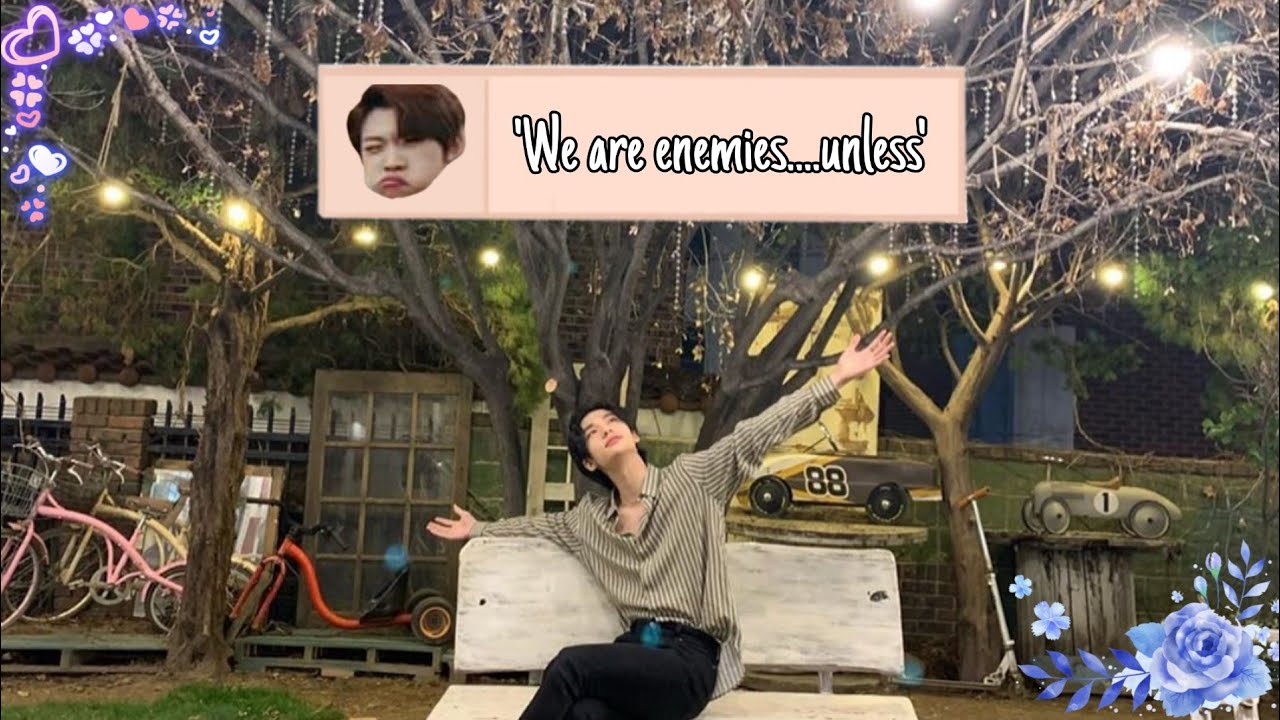 'We are enemies....unless' Hwang Hyunjin Oneshot/ff