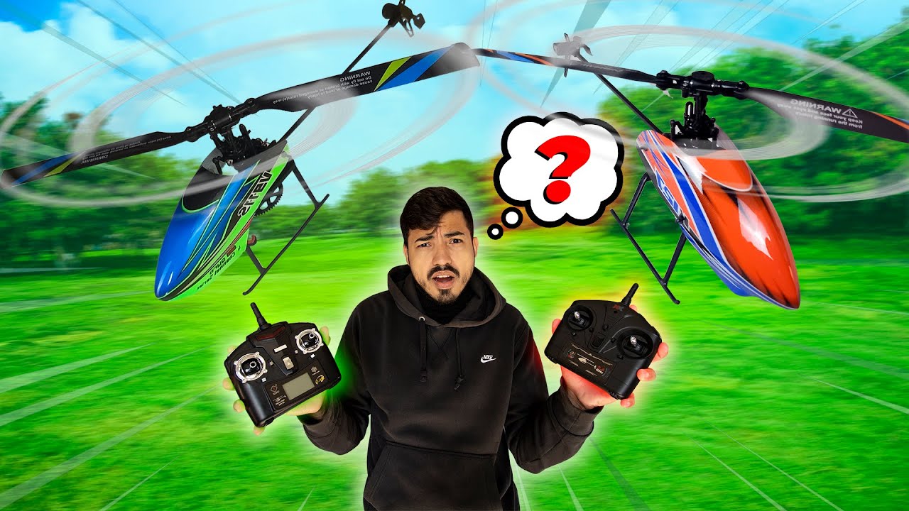 Helicóptero V911S vs K127 | Qual é o melhor? MINHA OPINIÃO SINCERA