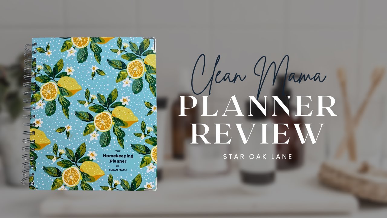 Clean Mama Homekeeping Planner 2025: Honest Review + Tips!