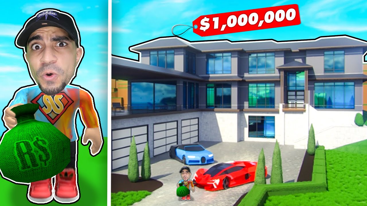 بنيت بيت احلامي بسعر $1,000,000,000 في روبلوكس | Roblox !!