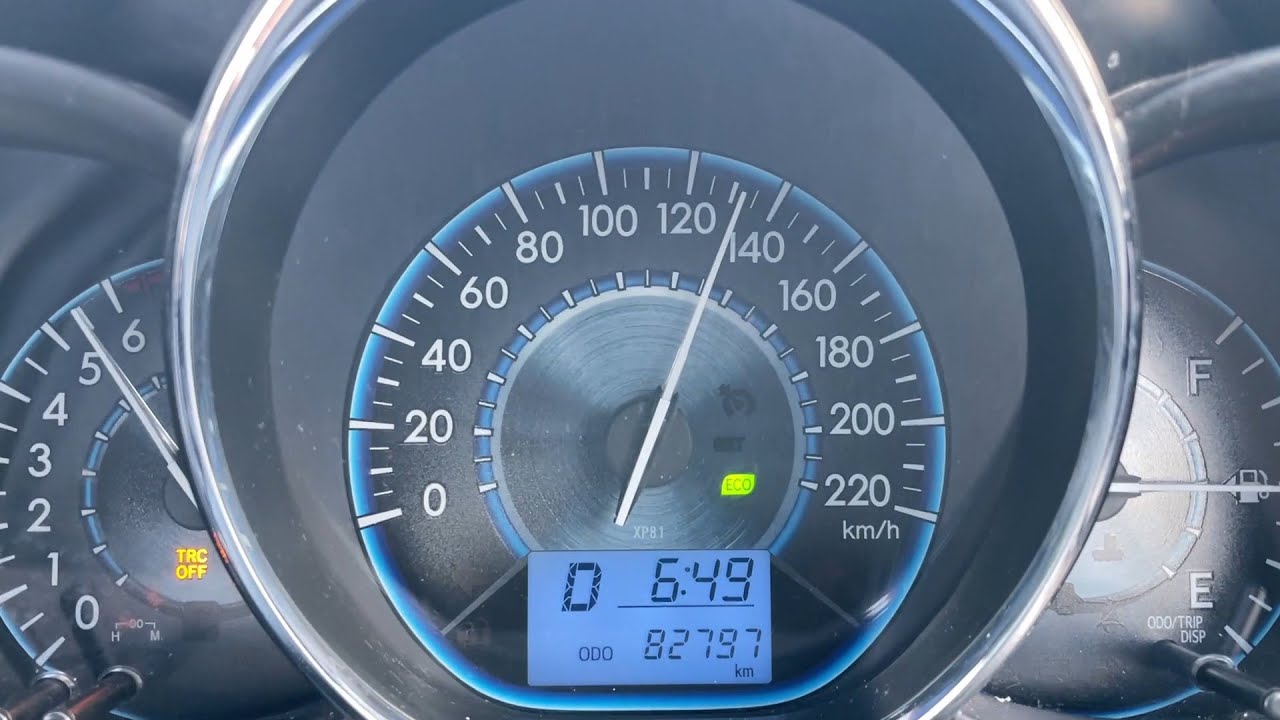 2016 TOYOTA Vios 1.5 CVT 0-100km/h Acceleration Test