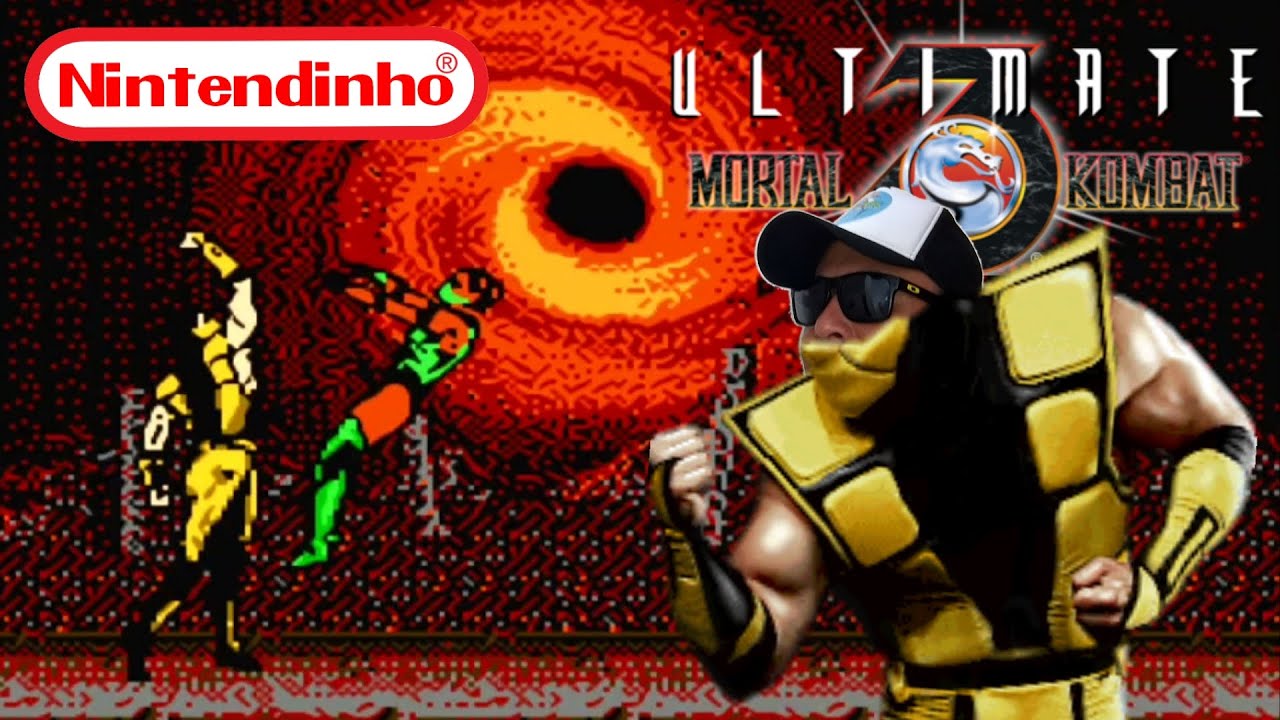 ULTIMATE MK3 DE NES FICOU AINDA MELHOR! (Tio John Fight) EP.223