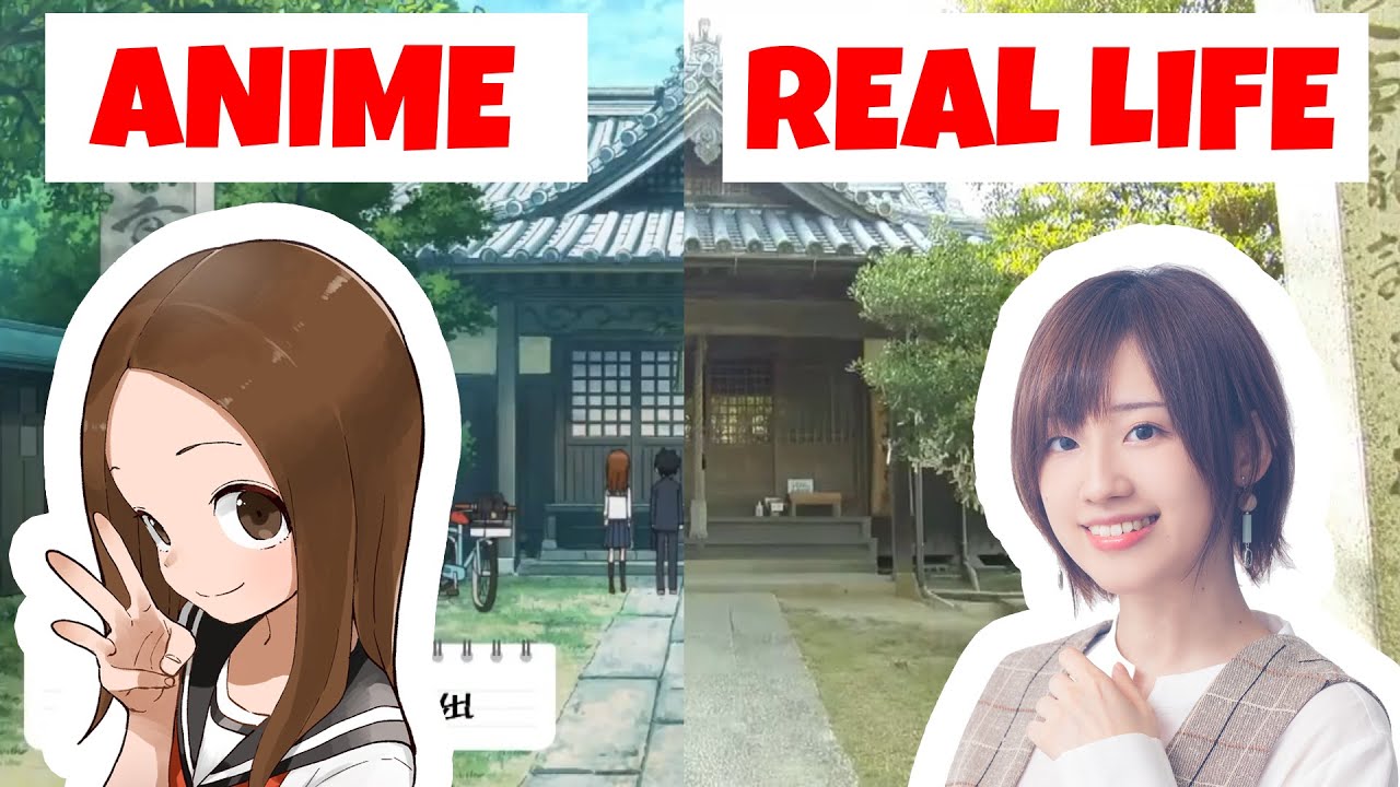 Takahashi Rie Visits Takagi-san Anime Places IRL