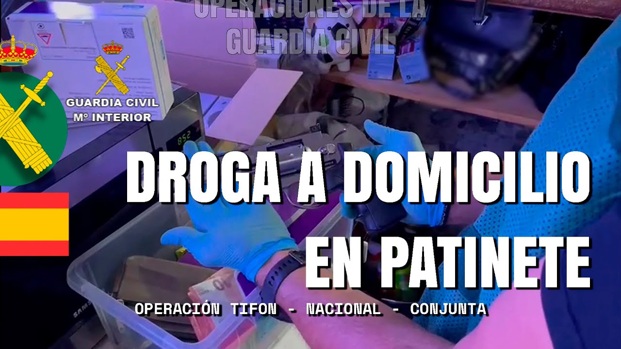 26 detenidos en Sevilla en una operación contra la “teledroga” en patinetes eléctricos