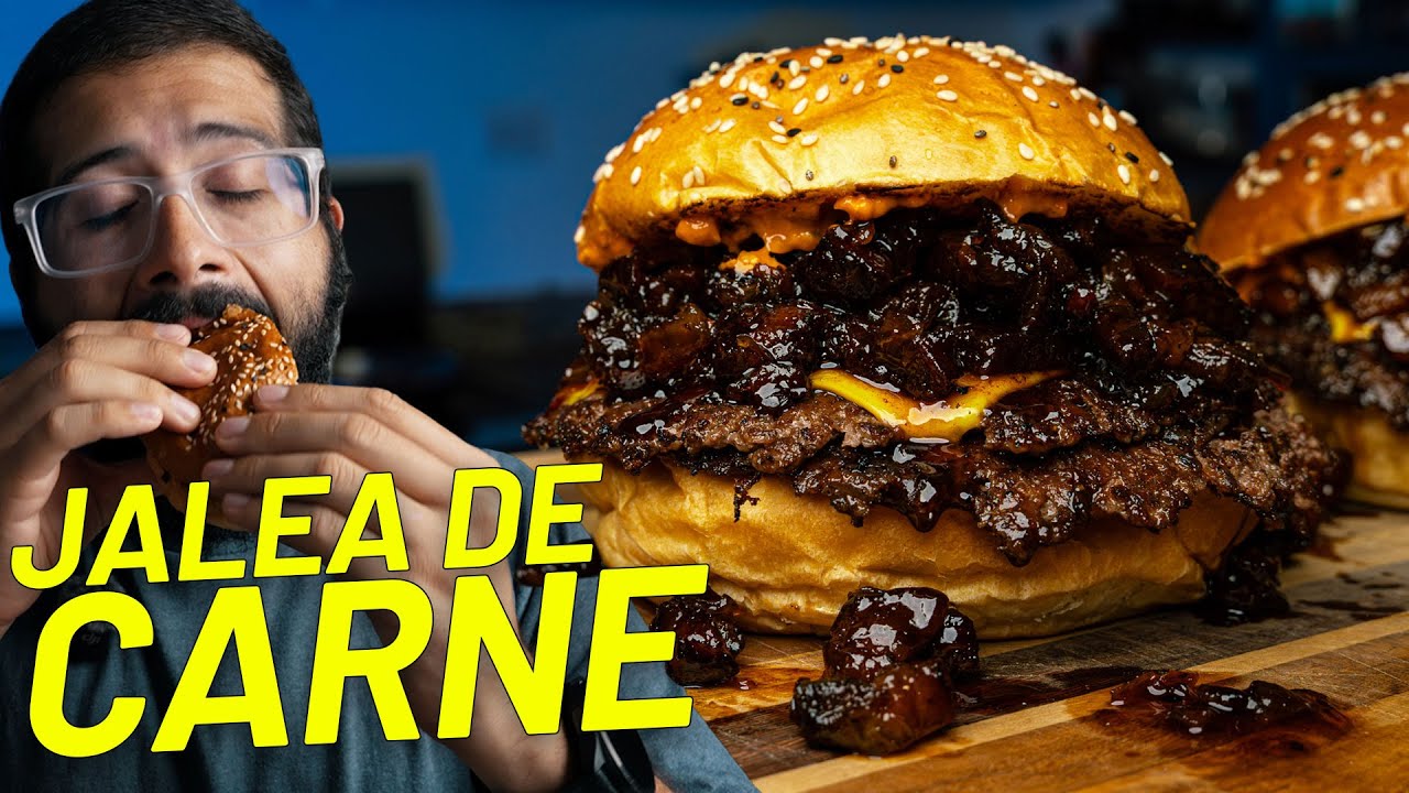 Hamburguesa con ¿Jalea de CARNE? | Puro Umami Asiático en Cada Mordida