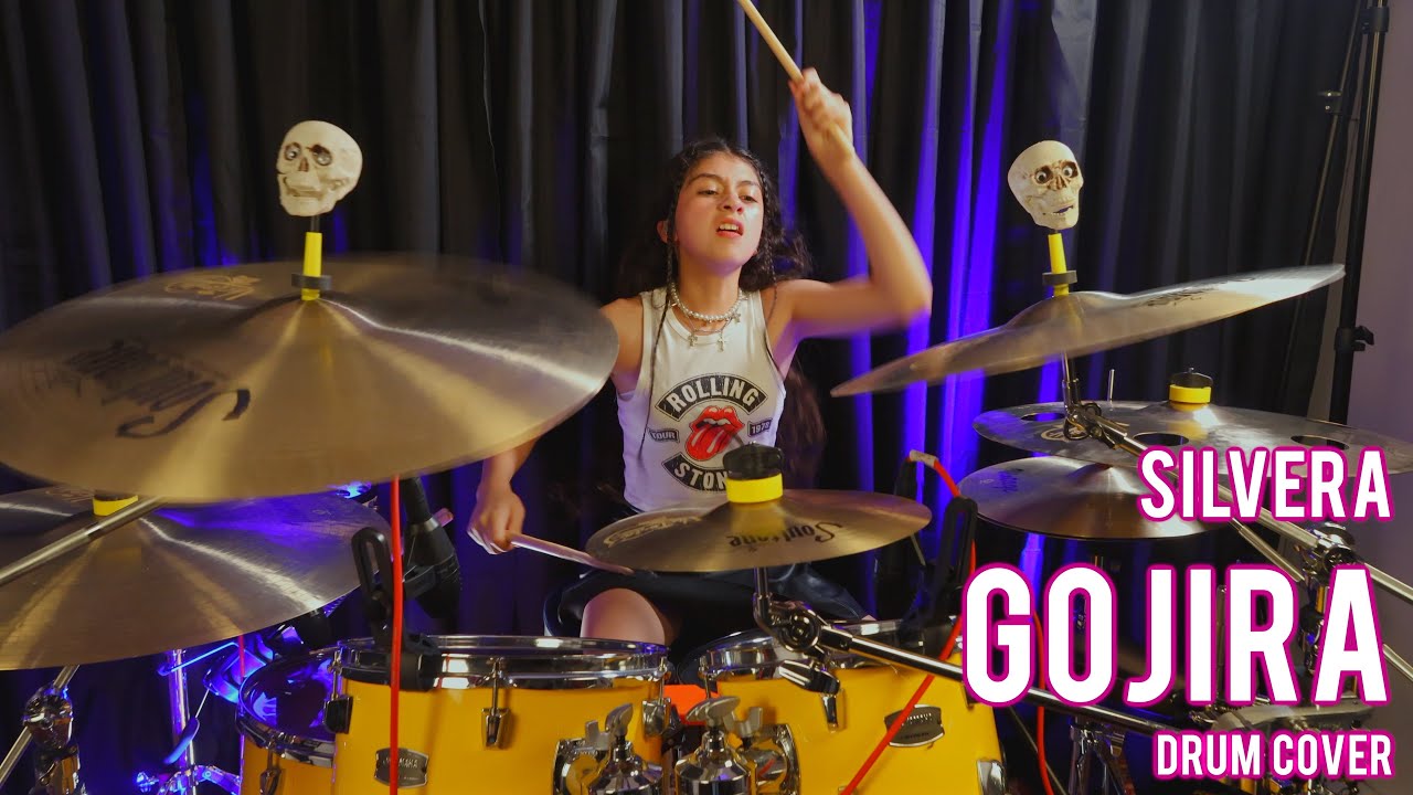 Silvera - Gojira | Drum Cover by Victoria | Tribute to Mario Duplantier