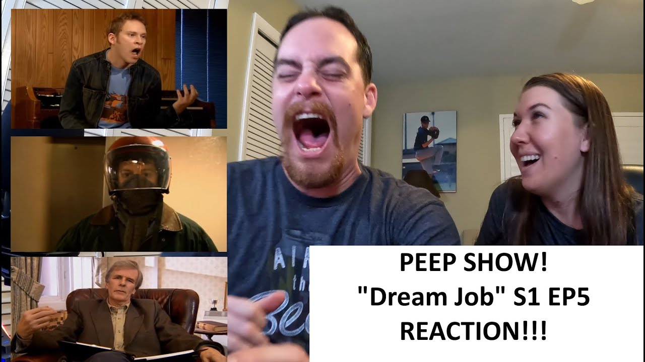 Americans React | PEEP SHOW Season 1 Episode 5 | Dream Job | REACTION