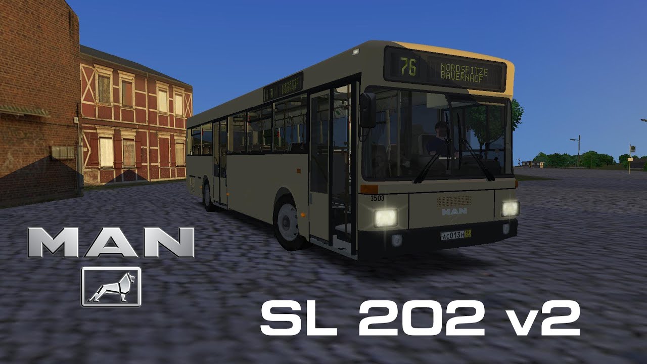 MAN SL 202 (v2) (OMSI) (Test Drive)