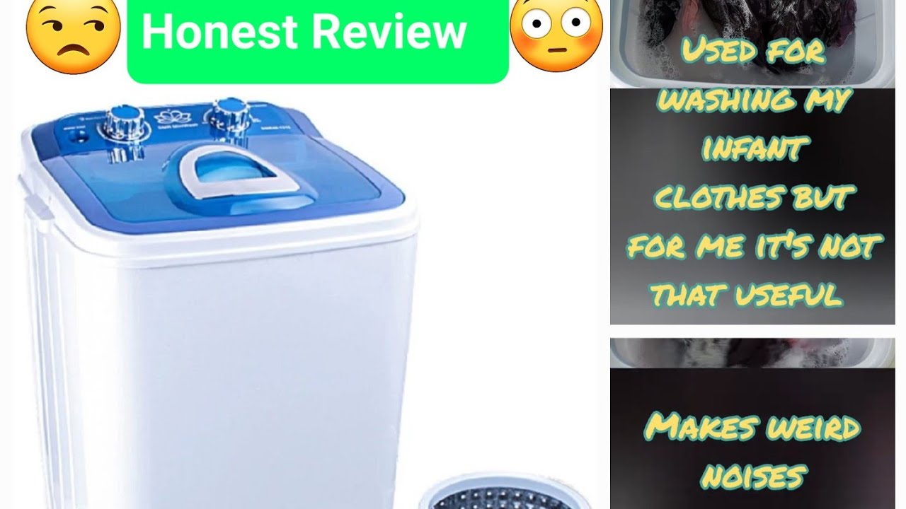 Honest Review of DMR 4.6/2 kg Washer with Dryer Blue 😥 |Mini washing Machine| Baby clothes washer|