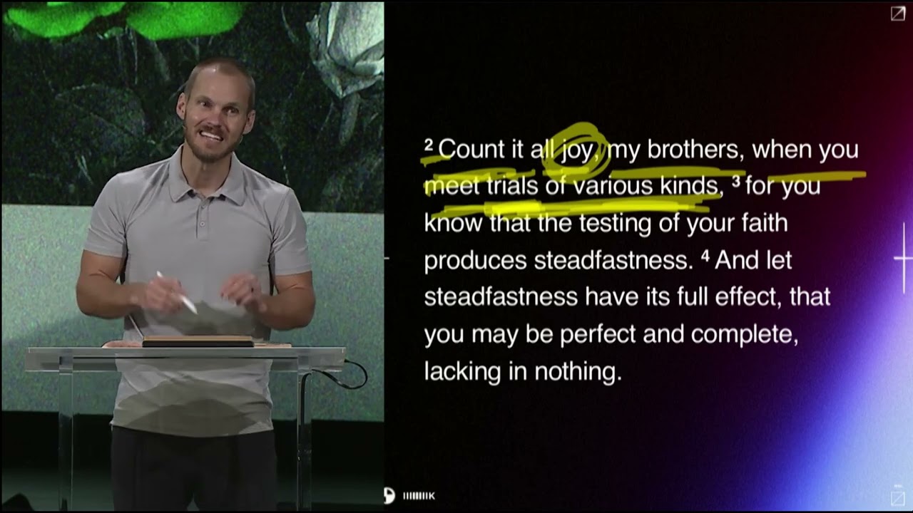 The Beauty of Faith In The Middle of Trials (James 1:1-12) || The Beauty of Faith || David Platt