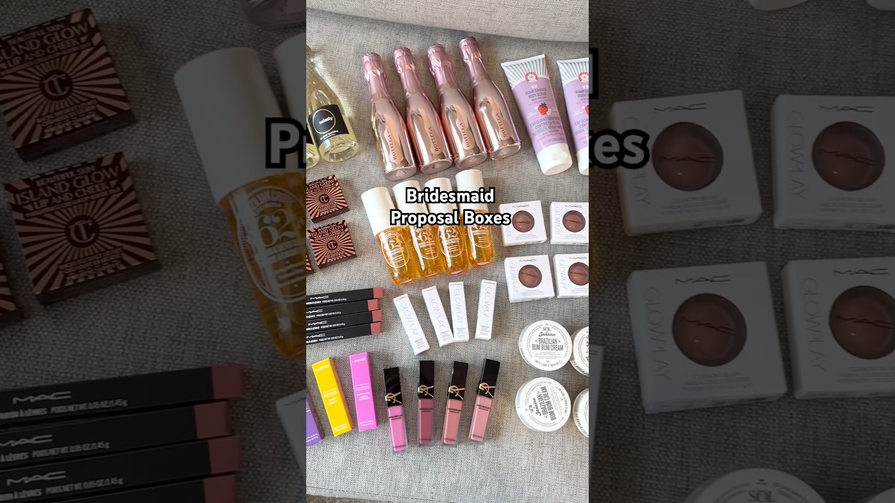 PACK MY BRIDESMAID PROPOSAL BOXES WITH ME ❤️
