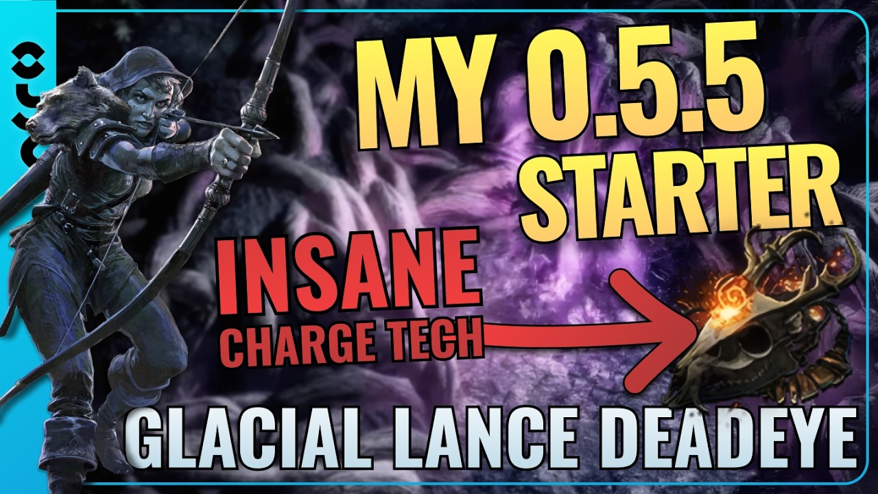 Мой новый билд для старта в 0.5.5: Glacial Lance Deadeye