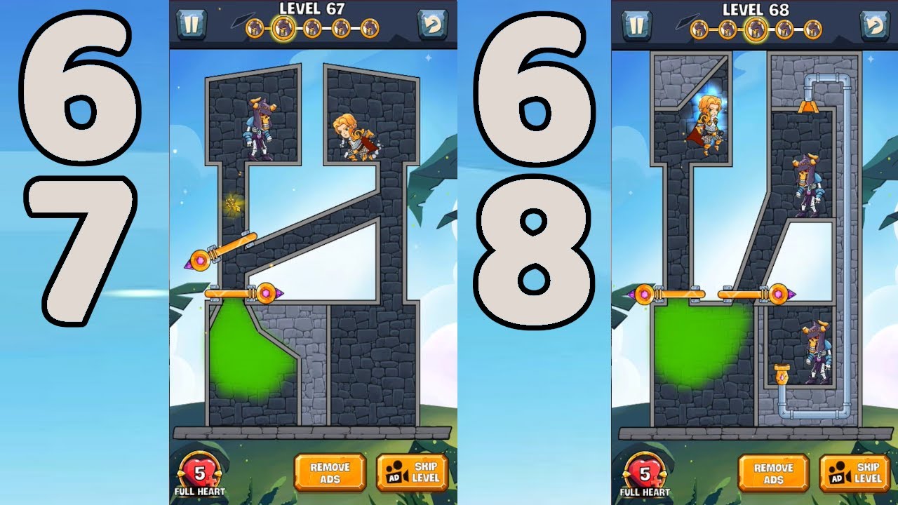 How to Loot 2 - Hero Rescue & Pin Pull Level 67 & 68