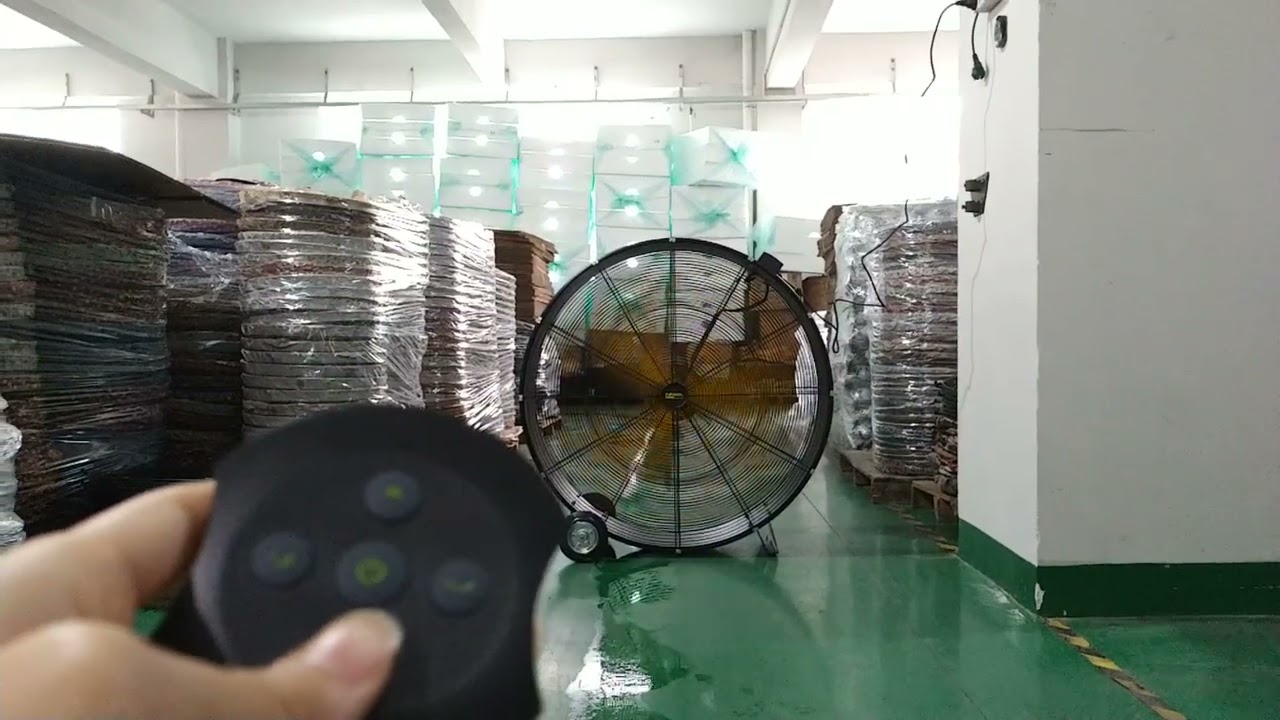 BLDC Floor Drum Fan