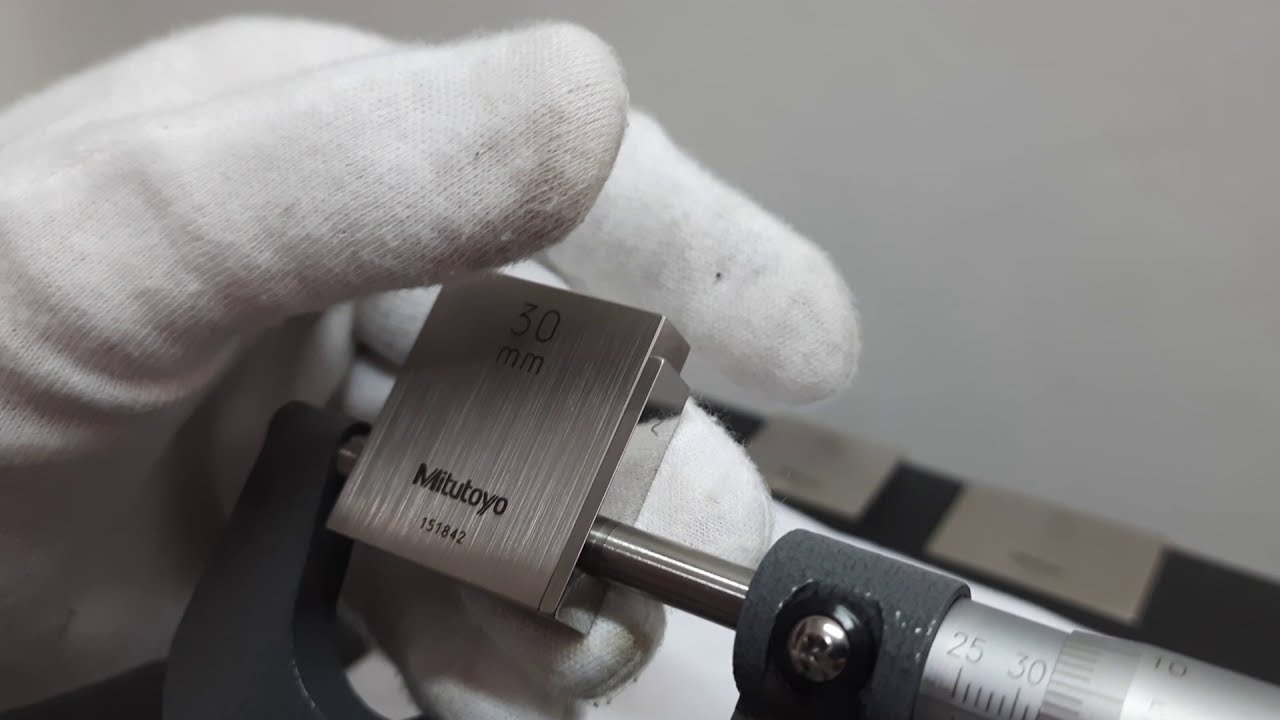 Prueba de linealidad Tornillo Micrométrico