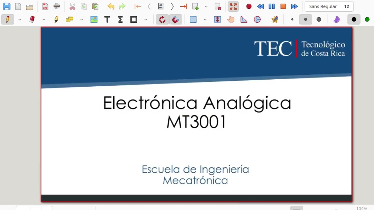 MT-3001 Clase 03: El diodo