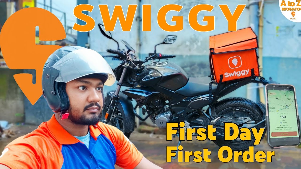 Swiggy First Day Job 😱 First Day First Order Erning Proof 🤔 Swiggy First Day Delivery