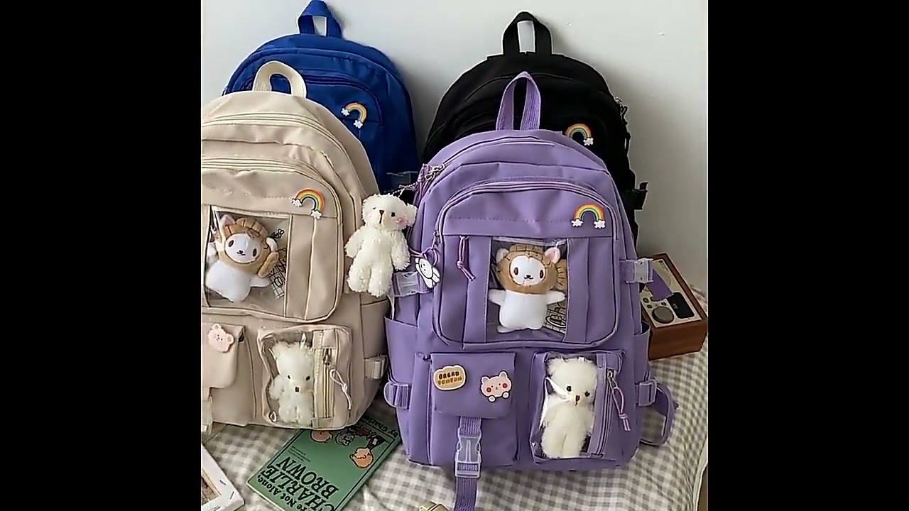 Large-capacity High School Student Backpack Ins Japanese Junior High School Student School Bag