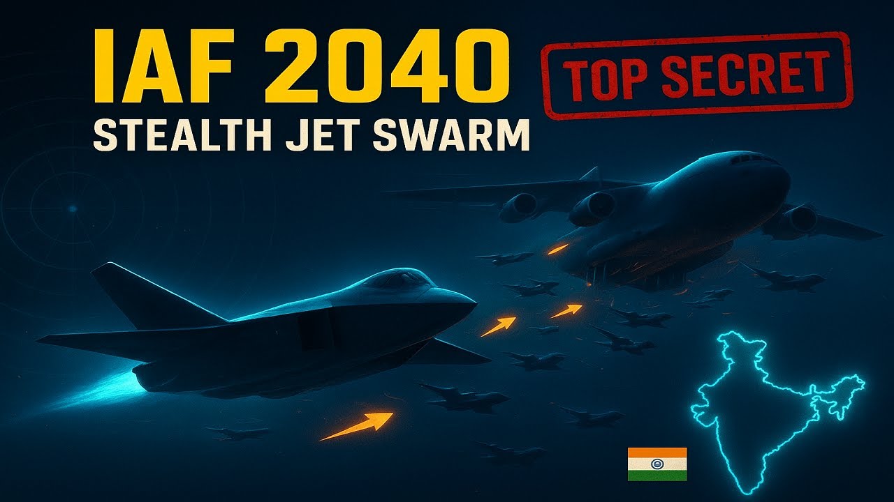 Indian Air Force 2040 Masterplan | 20 Squadrons of Unmanned Stealth Jets | Mission Brief