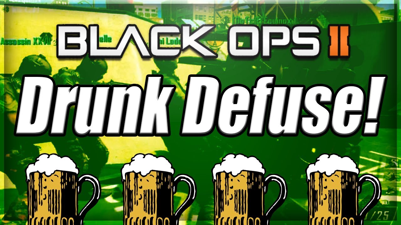 DRUNK DEFUSE! - Black Ops 2 Funny Moments w/@MiniLaddd