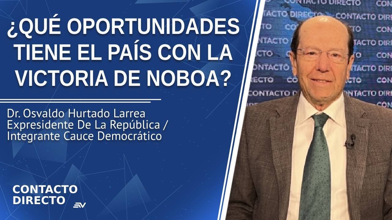 Entrevista con Osvaldo Hurtado Larrea - Expresidente De La República | Contacto Directo | Ecuavisa