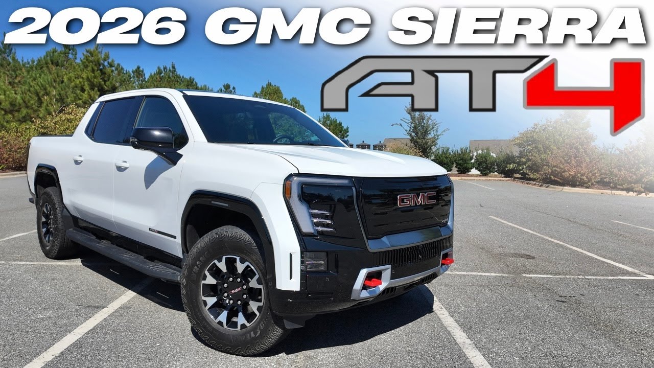 Является ли GMC Sierra EV AT4 2026 года САМЫМ ПРАКТИЧНЫМ электрогрузовиком?