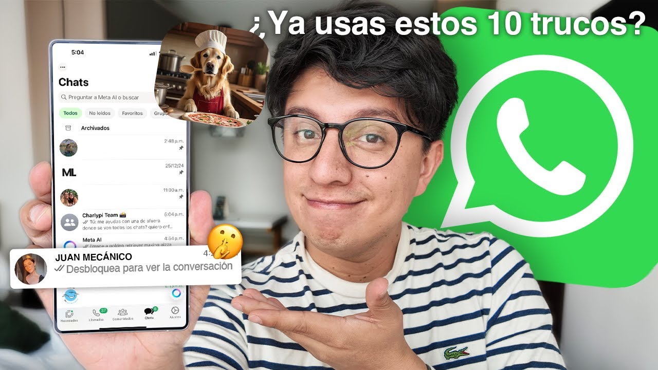 &iexcl;WhatsApp tiene funciones SECRETAS que NADIE usa!