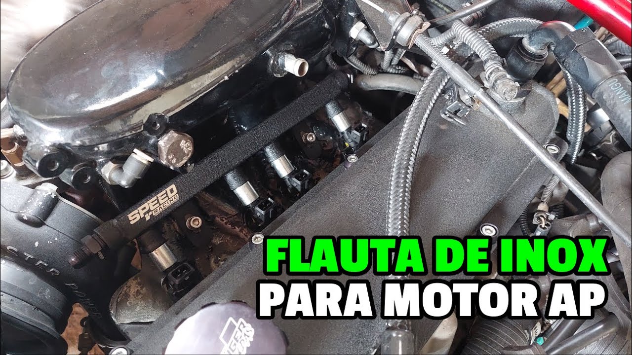 INSTALA&Ccedil;&Atilde;O DA FLAUTA DE COMBUST&Iacute;VEL EM INOX NO GOL TURBO