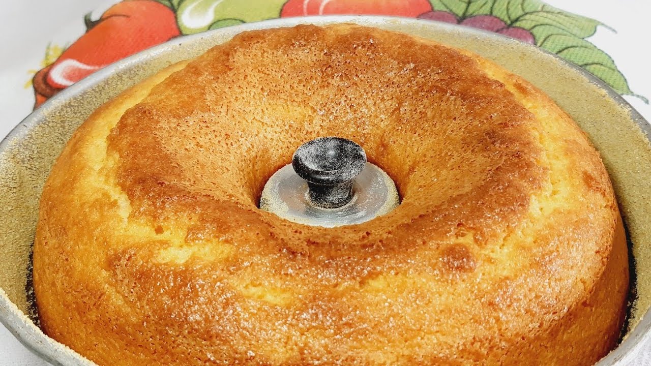 Bolo SEM TRIGO SEM GLÚTEN Bem fofinho delicioso para substituir o pão no café da manhã 