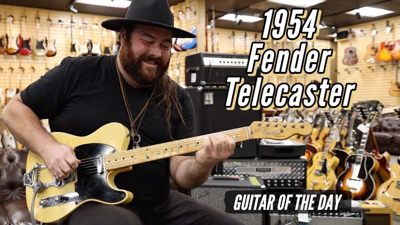 1954 Fender Telecaster Black Guard | Guitar of the Day