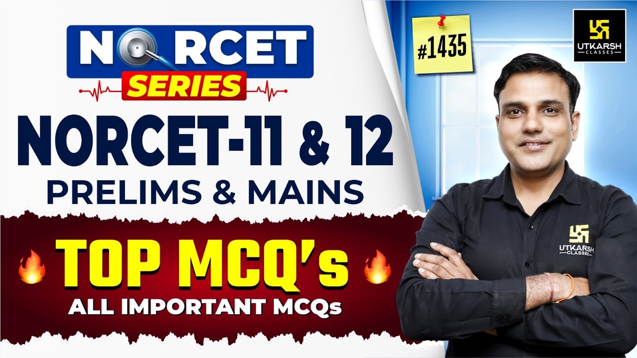 NORCET Series #1435 | MSN, PEDIA, PHARMA | NORCET PYQs | NORCET 11 + 12 & All Nursing Exams