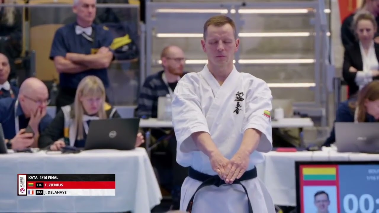 【新極真会】European KARATE Championship 2023　Men's KATA Up to the semifinals 　SHINKYOKUSHINKAI KARATE