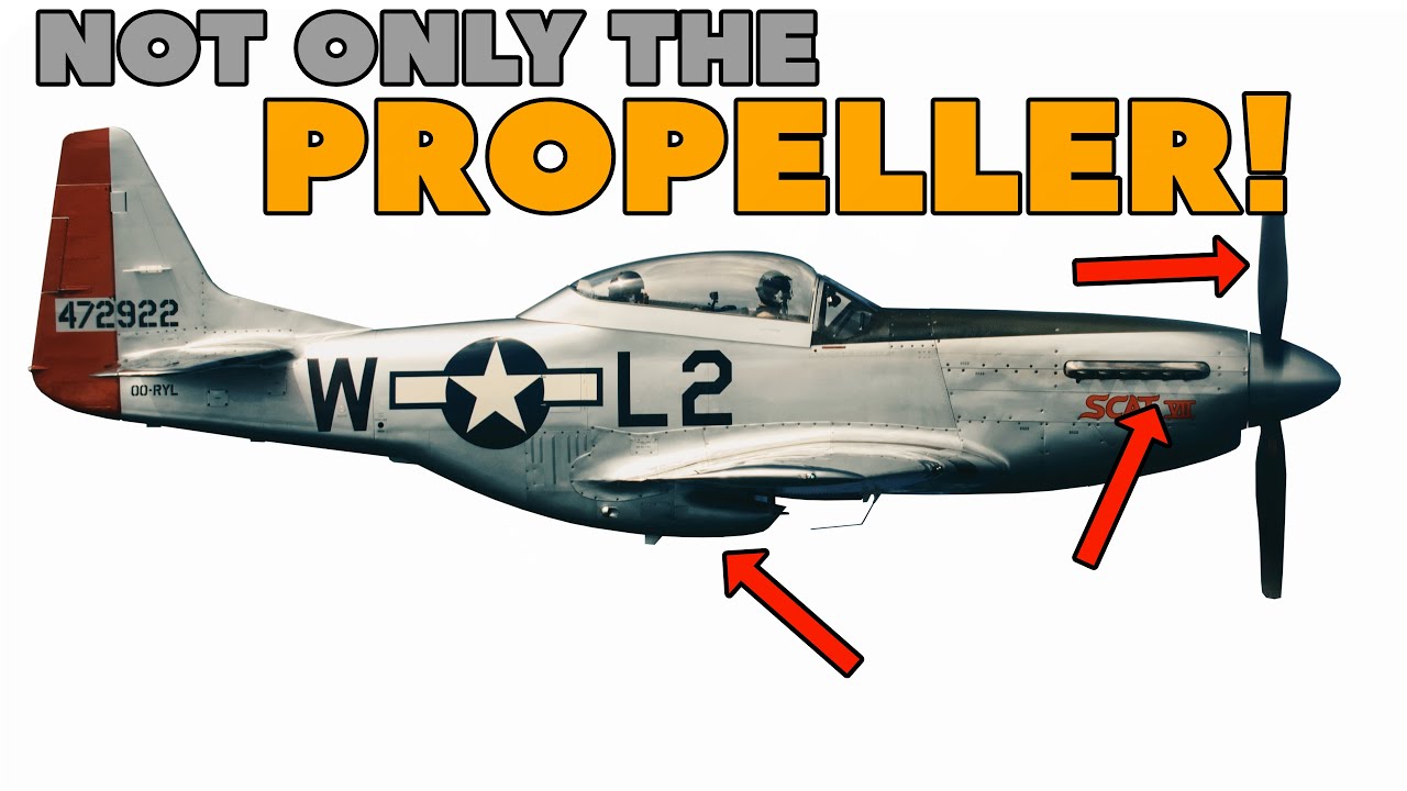 The P-51 Mustang's 3 Methods of Propulsion