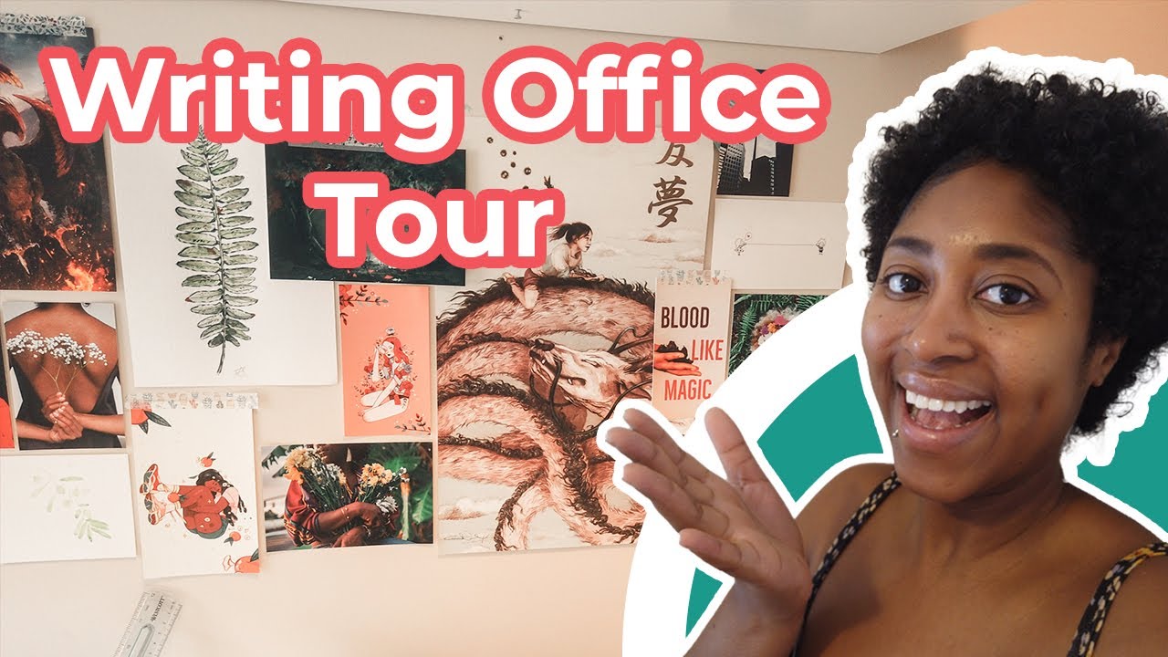 Writing Office Tour: Introducing My New Writing Space [CC]