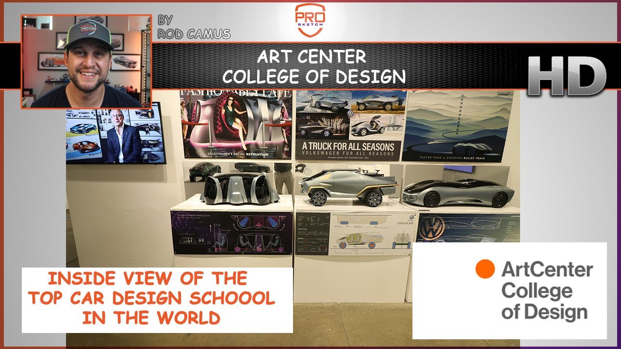 Art Center College of Design. Inside view at the top car design school in the world