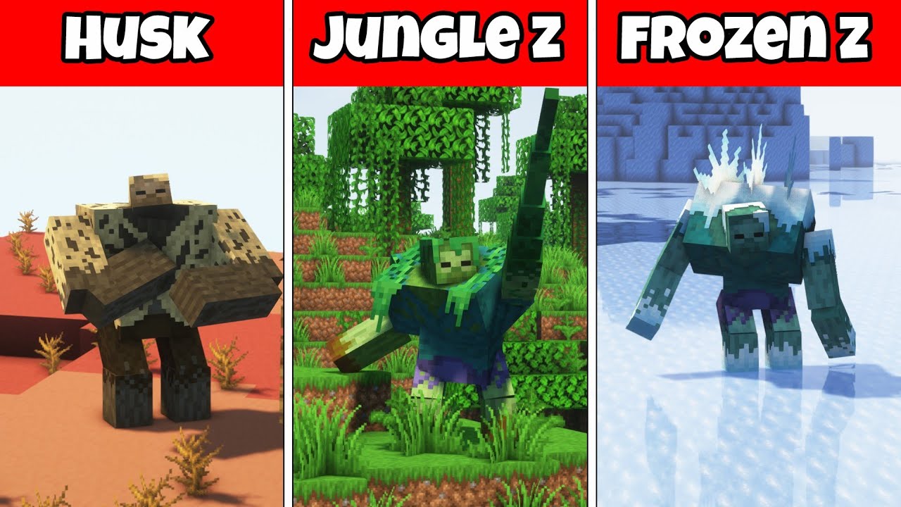 I KILLED ALL MUTANT MORE  Bosses in Minecraft Survival 2024! (UPDATE) Part 1.