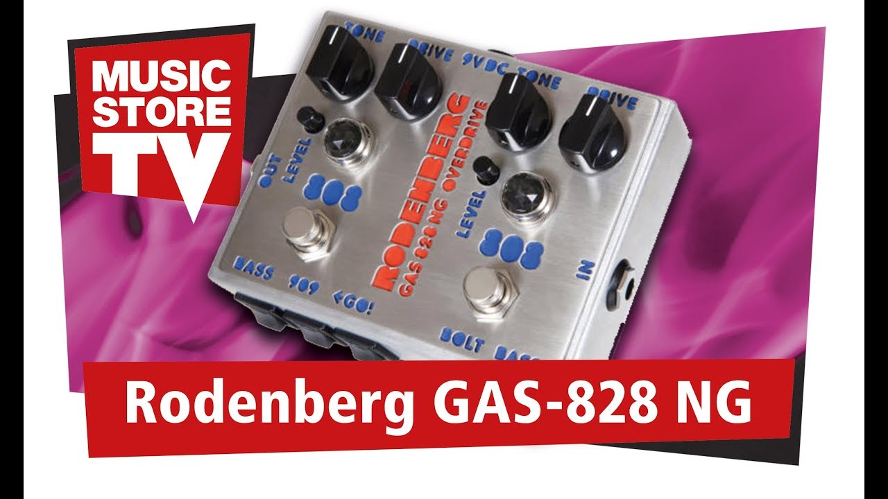 Двойная педаль перегруза Rodenberg Amplification GAS-828 NG (на английском)