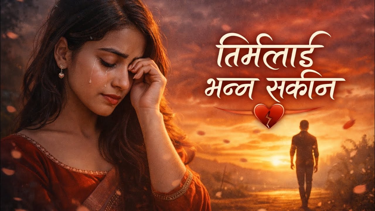 तिमीलाई भन्न सकिन | Emotional Nepali Sad Love Song 2026 | Heart Touching Nepali Song