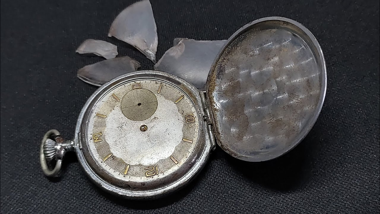 MONSTER WATCH RESTORATION. INCREIBLE RESTAURACION DE RELOJ DE BOLSILLO