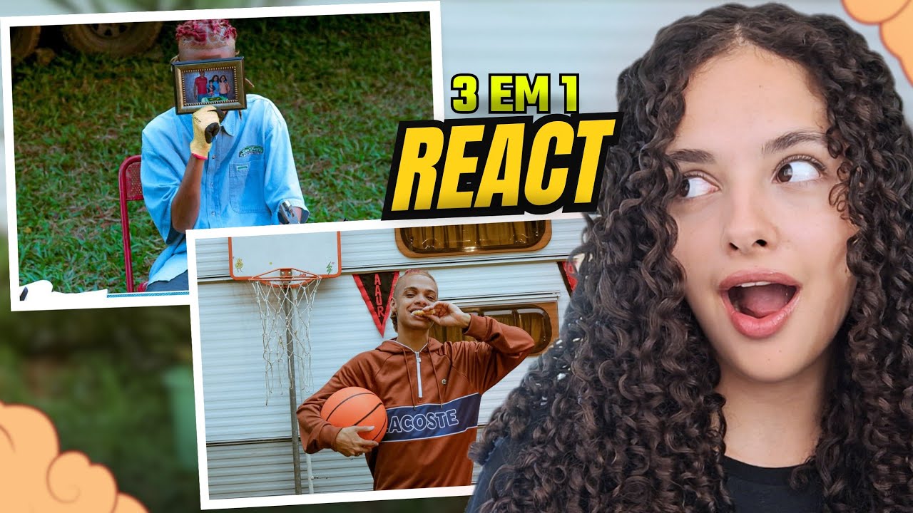 REACT 3 em 1 Jotapê, Papatinho - Macgyver , DeMar DeRozan , Lulu Santos - LULU (Até A Última Rima)