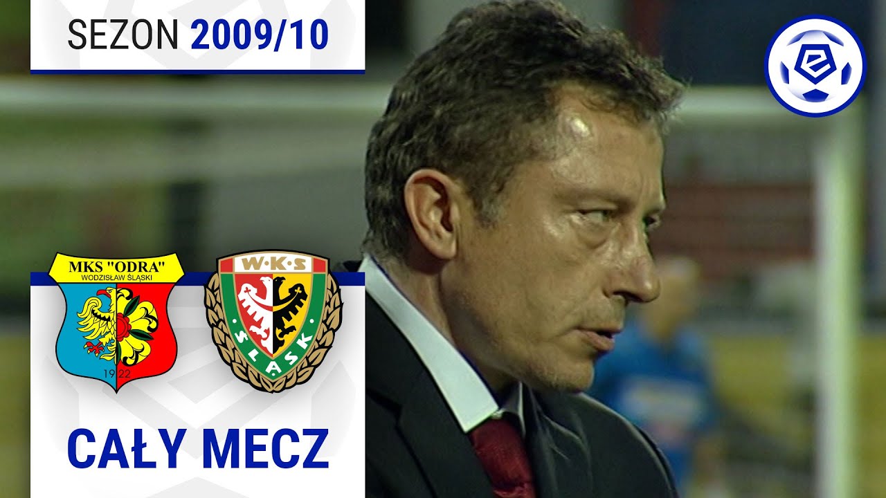 (1/2) Odra Wodzisław Śląski - Śląsk Wrocław | CAŁY MECZ | Ekstraklasa 2009/10 | 29. Kolejka