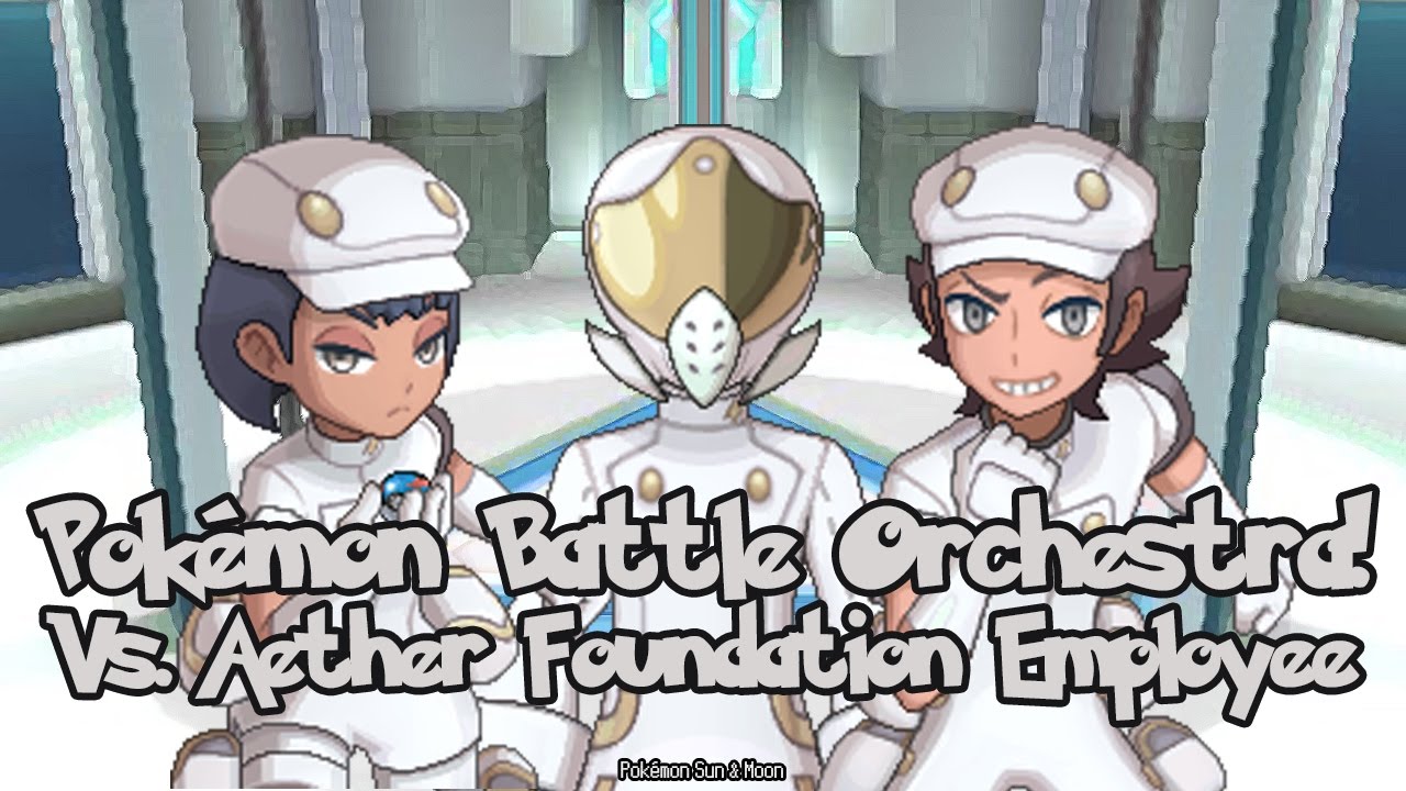 Pokémon Battle Orchestra! Vs. Aether Foundation Employee