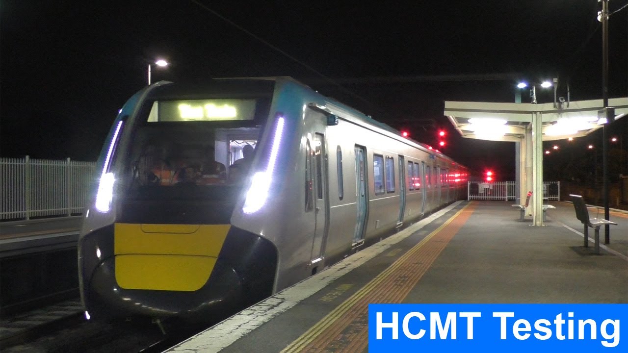 New High Capacity Metro Train HCMT Testing at Laverton - Metro Trains Melbourne
